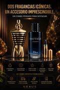 Combo Jean Paul Gaultier Elixir + Dior Sauvage + Perfumero