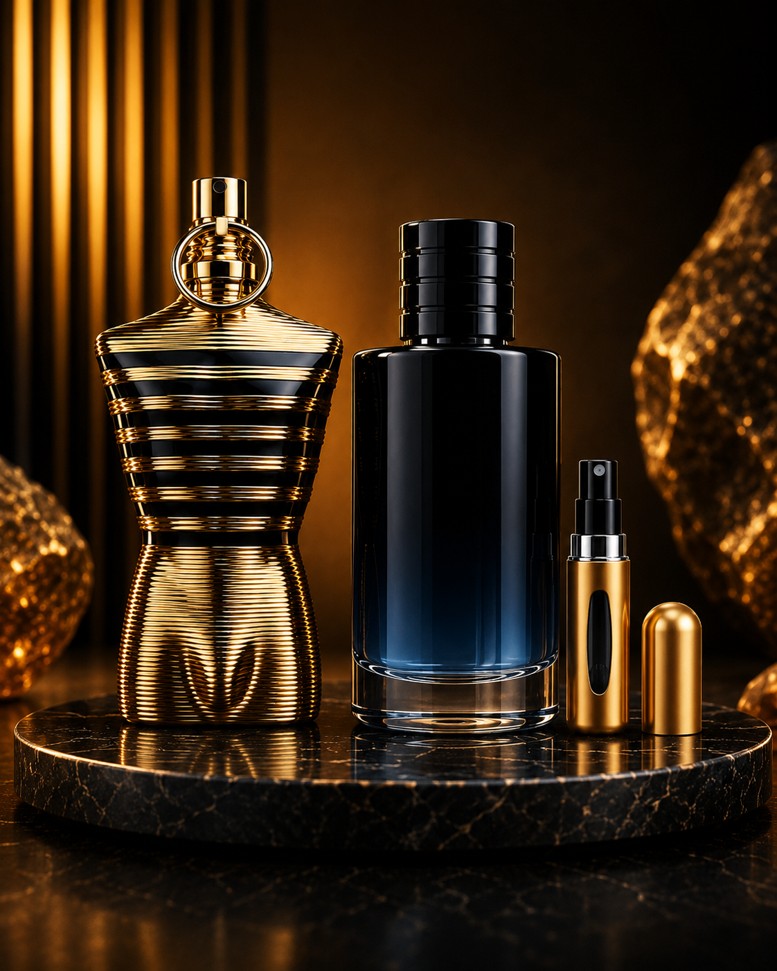 Combo Jean Paul Gaultier Elixir + Dior Sauvage + Perfumero